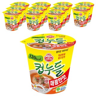 OTOKI 不倒翁 杯裝低熱量冬粉 辣味 37.8g, 12入