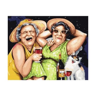 ArtLife 藝術生活 數字油畫DIY 歡樂生活 50 x 40cm, 1組