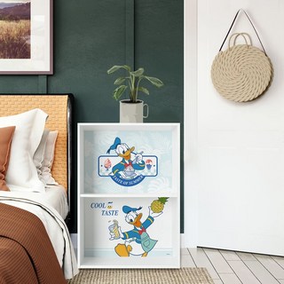 收納王妃 迪士尼 雙層空櫃, 唐老鴨冰品, 2層