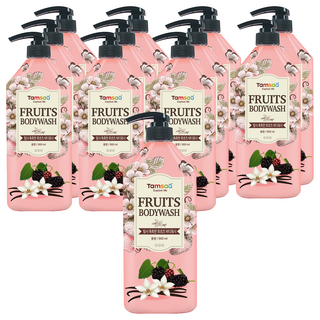 Tamsaa 果香保濕沐浴露, 900ml, 12瓶