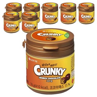 LOTTE 樂天 脆心巧克力球, 8罐, 76g