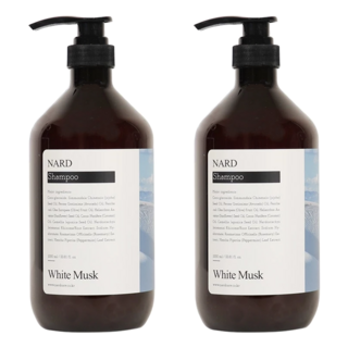 NARD 清新香水洗髮精 白麝香, 2瓶, 1L