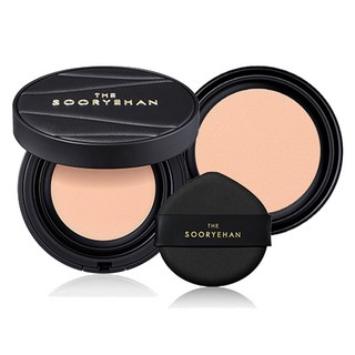 Sooryehan 秀雅韓 黑蘭極萃輕透氣墊粉餅正裝 13g+替換蕊 13g組, 1組, 23號