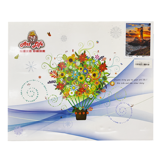 ArtLife 藝術生活 數字油畫DIY DT140 40 x 50cm, 愛的燈塔, 1組