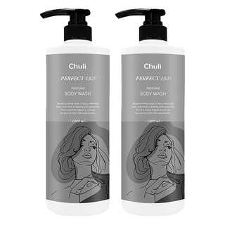 Chuli 女神系列香水沐浴乳 Black Coco 浪漫威尼斯 完美1329, 1L, 2件