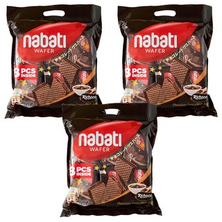 nabati 巧克力威化餅 18個入, 414g, 3袋