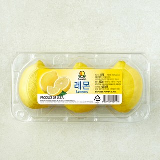 썬키스트 미국산 레몬, 350g, 1개