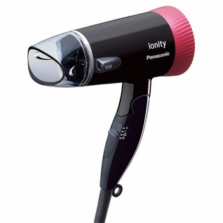 Panasonic 負離子3段溫控折疊式吹風機 1200W, EH-NE43, 黑色