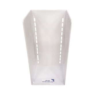 懶角落 組合鏡櫃收納盒 外白內透分層, 1個