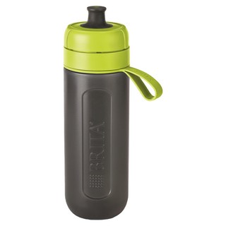 BRITA 台灣公司貨 Active 運動濾水瓶 + 瓶身內濾片, 綠色, 600ml, 1組