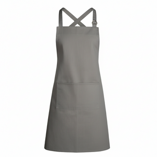 NOW 平口單袋圍裙, 1個, 灰色