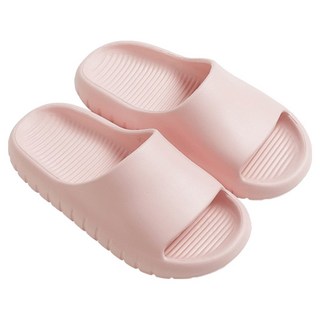UTUNE 調優軟糖拖鞋 櫻花粉 舒適防滑靜音室內拖鞋, 1雙, 25