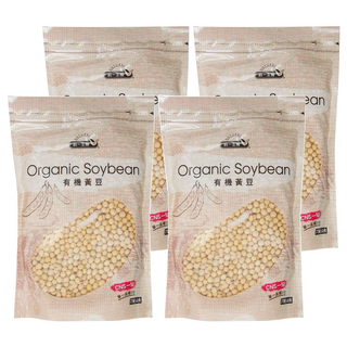 統一生機 有機黃豆, 750g, 4包