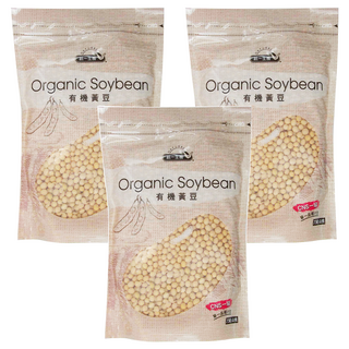 統一生機 有機黃豆, 750g, 3包