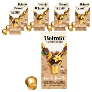 Belmio 馬達加斯加香草風味咖啡膠囊, 5.2g, 10顆, 1盒