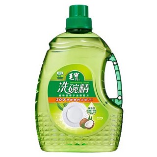 毛寶 洗碗精 植物性椰子油配方, 3kg, 1瓶