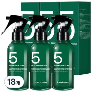 트리트룸 넘버파이브 헤어홀더 미스트, 100ml, 18개
