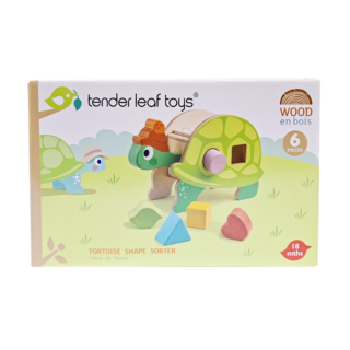 tender leaf 烏龜形狀積木組 18個月以上, 烏龜, 1組