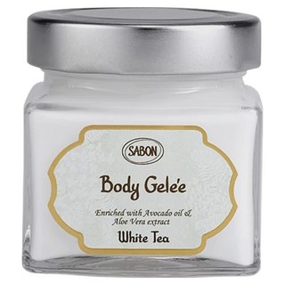 SABON 清爽保濕凝凍 白茶, 200ml, 1罐