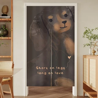 日式長門簾, 臘腸狗 咖啡色