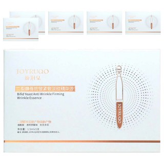 JOYRUQO 嬌潤泉 二裂酵母抗皺緊緻淡紋精華液套組 保濕 調理膚質, 7.5ml, 6件