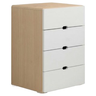 Jd Furniture 羅米斗櫃, 楓白, 4個