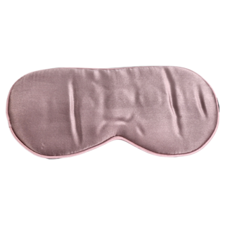 BIOAM 佰歐安 天然蠶絲大尺寸舒眠眼罩, 粉紫金, 1個, 大尺寸