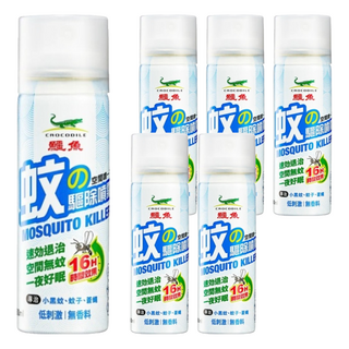 鱷魚 空間噴一下 防蚊戰士 蚊の驅除噴霧 60ml, 6瓶