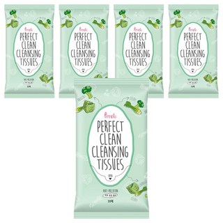 Prreti 綠意植萃卸妝濕巾 120g, 30張, 5包