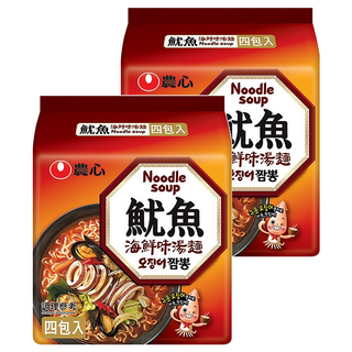 NONGSHIM 農心 魷魚海鮮味湯麵 124g, 8包
