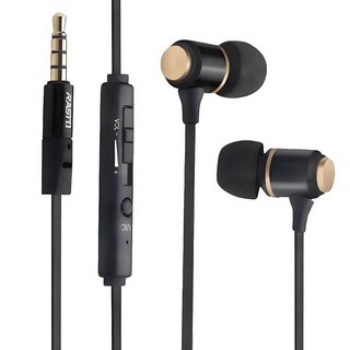 RASTO 黑金爵士鋁製入耳式耳機, RS2, 單一顏色