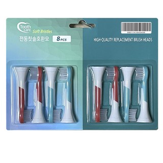 Toothcare 飛利浦嬰兒 3-7 歲兼容耳機 4p 套組適用於電動牙刷, 1組