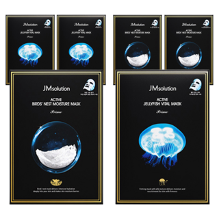 제이엠솔루션 액티브 버드 네스트 마스크 10p + 젤리 피쉬 마스크 10p 세트, 3개