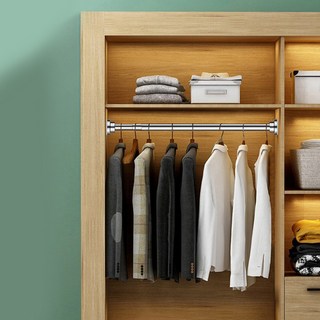 德利生活 不鏽鋼伸縮桿