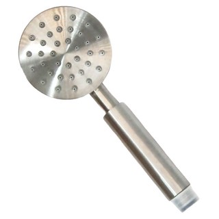 LEADER 麗達 304蓮蓬頭 TPR出水孔 + 過濾棒 LBE-513 8 x 3.5 x 22cm 210g, 不鏽鋼原色, 1組