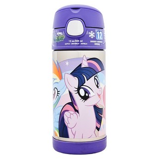 THERMOS 膳魔師 小馬保溫瓶 12oz / 355ml, 彩虹小馬 紫色, 1個