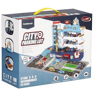 PLAYFUL TOYS 頑玩具 聲光停車場大樓, 1盒