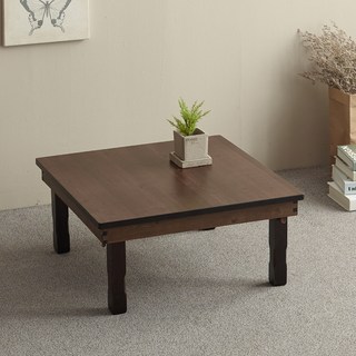 Joeunworld Nature 古典正四方桌, 棕色