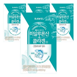로엘 히알루론산 콜라겐정, 60정, 4개