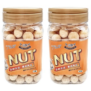 品鮮生活 特大顆蜜汁夏威夷豆, 450g, 2罐