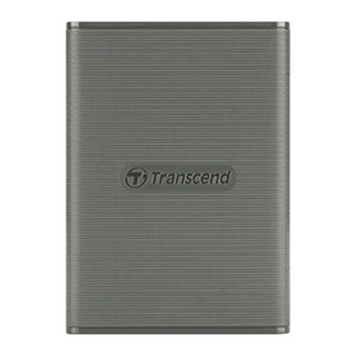 Transcend 創見 USB3.2/Type C 雙介面外接SSD行動固態硬碟 ESD360C, 1TB, 古典灰