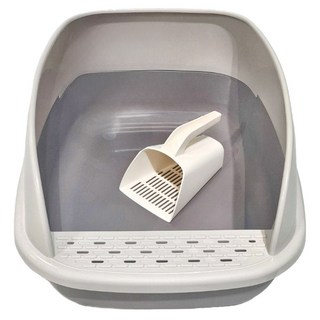 CATIDEA 貓樂適 麵包貓砂盆 岩灰, 64 x 47 x 27cm, 1個