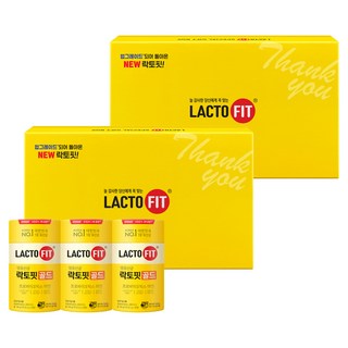 Chong Kun Dang 鍾根堂 LACTO-FIT Gold益生菌粉禮盒組 3罐入, 300g, 2盒