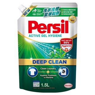 Persil 寶瀅 深層酵解洗衣凝露 補充包, 99%以上有效除菌, 1.5L, 1包