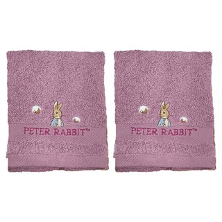 PETER RABBIT 比得兔 精繡毛巾, 100%純棉 舒適柔順, 強力吸水, PR3251, 2條