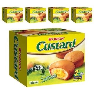 ORION 好麗友 蛋黃派, 46g, 5個