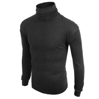 Coco 男士彈性高領T恤 登山工作服 IW-1706