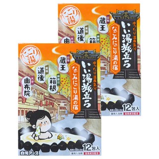 Hakugen Earth 白元 入浴劑 和湯系列 12包入, 300g, 2盒