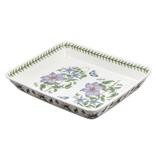 PORTmeIRION 波特玫琳恩 植物園千層麵盤, 混合色, 1個