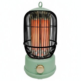 LA POLO 藍普諾 鳥籠電暖器, LA-S8018, 綠色 + 黑色